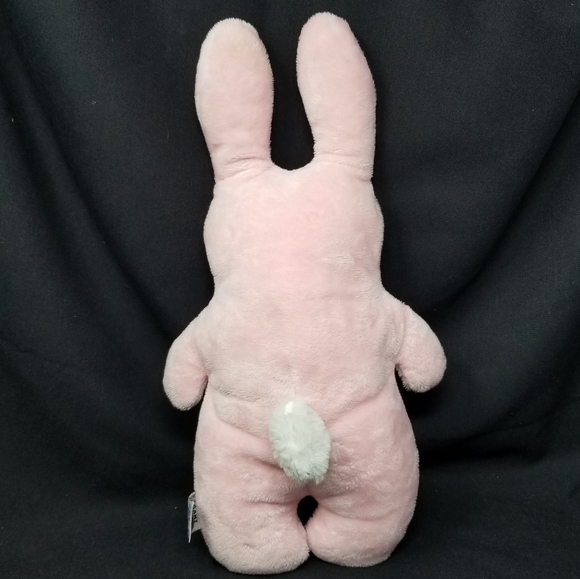 GANZ - PINK BUNNY WITH EMBROIDERED FLOWERS - Picture 2 of 8